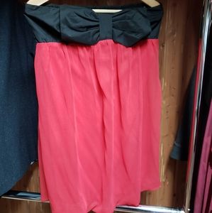 Strapless dress
